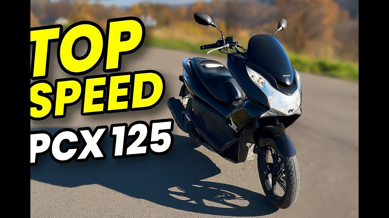 HONDA PCX 125 2015 TOP SPEED V-MAX 0-100
