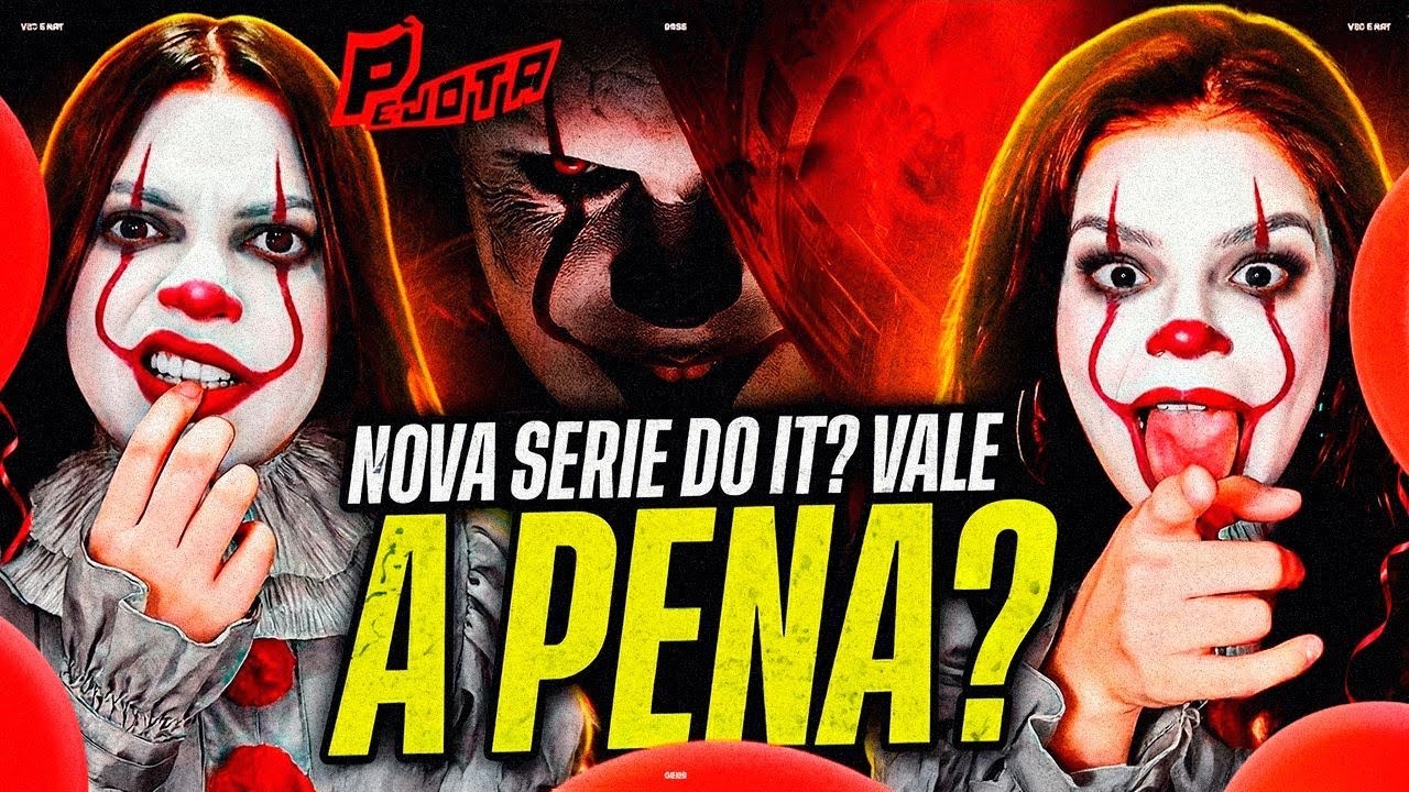Pejota: Pennywise 🎈 (It: Bem-Vindos a Derry) I Palhaço Dançarino l Vick e Nat [REACT]
