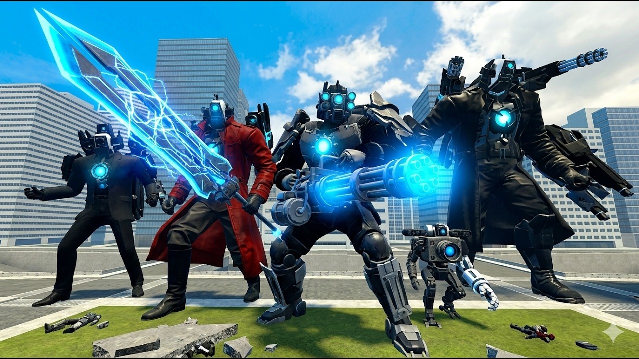 ALL TV MAN TITAN VS 1-79 SKIBIDI TOILET BOSSES, UPGRADED ASTRO DETAINER VS SPEAKERMAN & CAMERAMAN