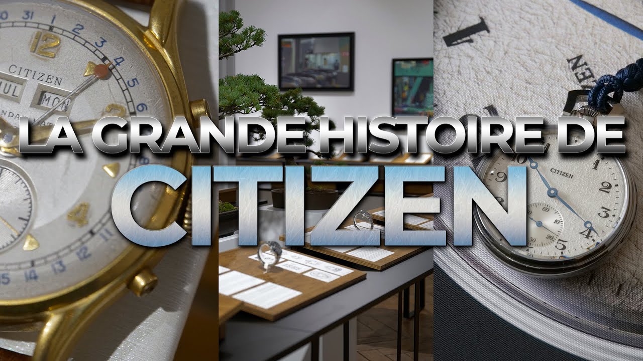 L' histoire passionnante des montres japonaises CITIZEN