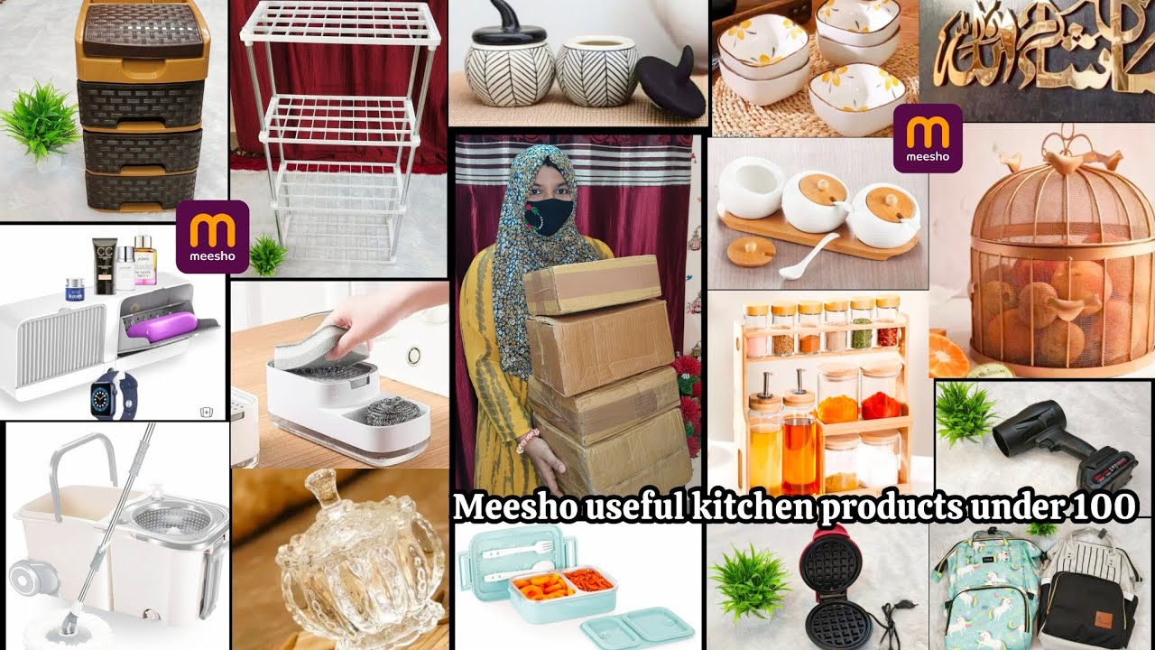 Meesho most top rated useful kitchen products under 100 | Unboxing & honest review | Meesho haul