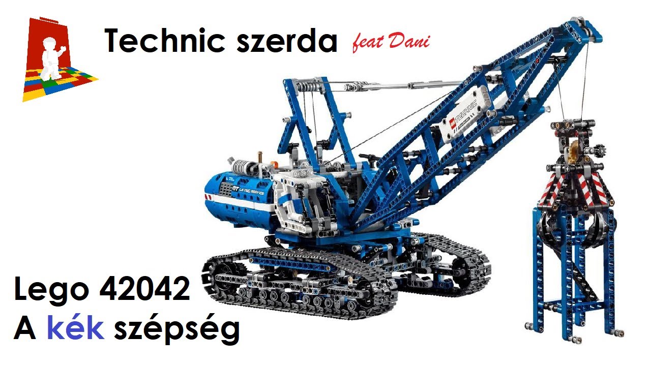 Technic szerda feat Dani - A kék szépség - Lego 42042
