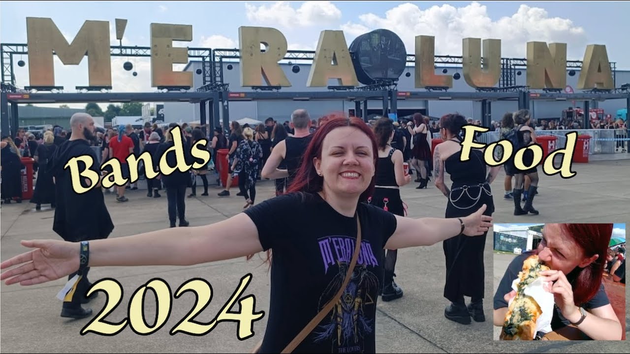VLOG: M'era Luna 2024 - My band highlights, food tasting, impressions and thoughts!