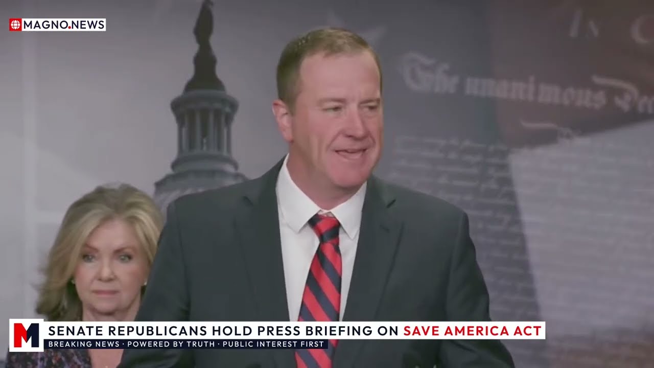🇺🇸 Senate Republicans update on Save America Act, DHS Funding, and No Men in Women's Sports [LIVE]