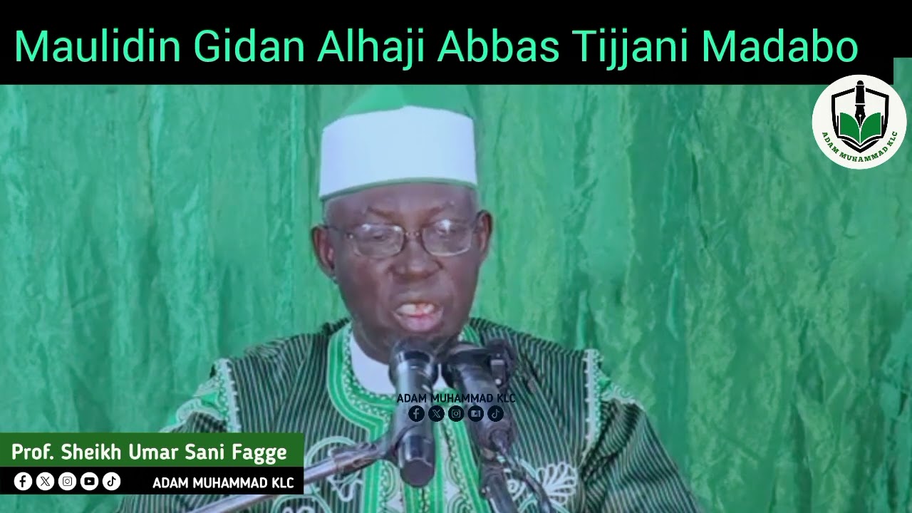 Prof, Sheikh Umar Sani Fagge 