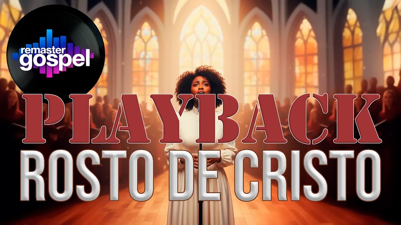 PLAYBACK ROSTO DE CRISTO numa versão nova com CORAL pra você cantar junto