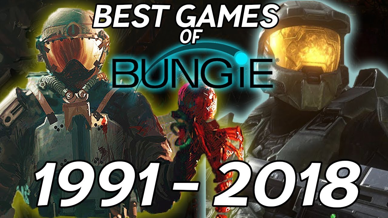 5 BEST BUNGIE GAMES OF ALL TIME (1991 - 2018)