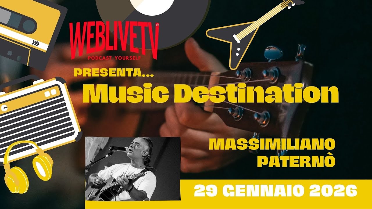 Music Destination, Massimiliano Paternò - 29 gennaio 2026