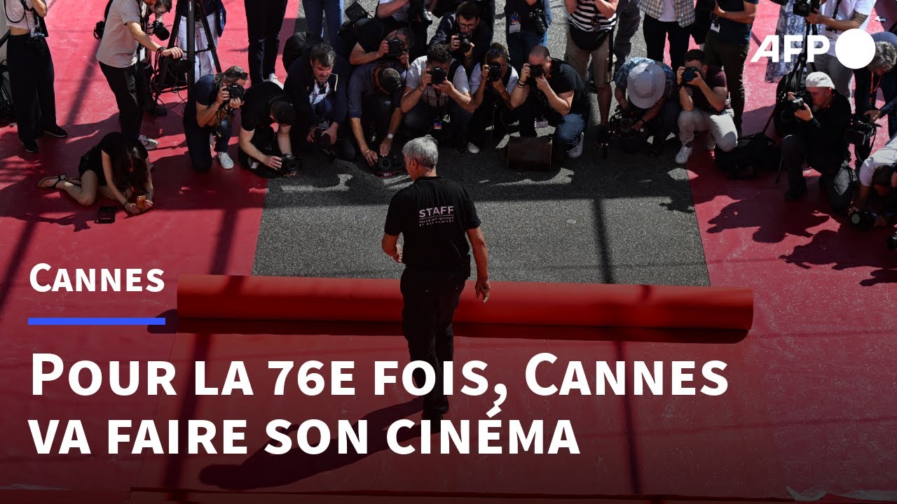 Le Festival de Cannes s'appr&ecirc;te &agrave; ouvrir sa 76e &eacute;dition | AFP