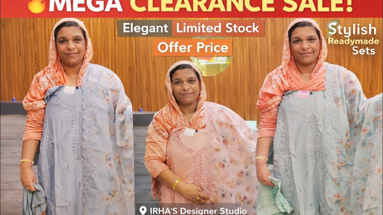 🔥 Clearance Sale | Elegant Readymade Salwar Set