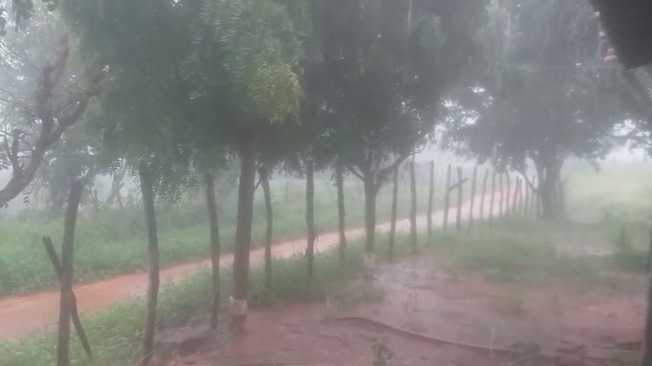 Mostrando muita chuva agora no sítio carro quebrado jucas