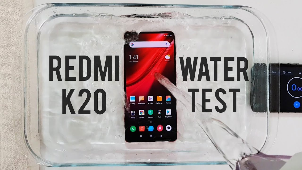 Redmi K20 Water Test! Actually Waterproof?