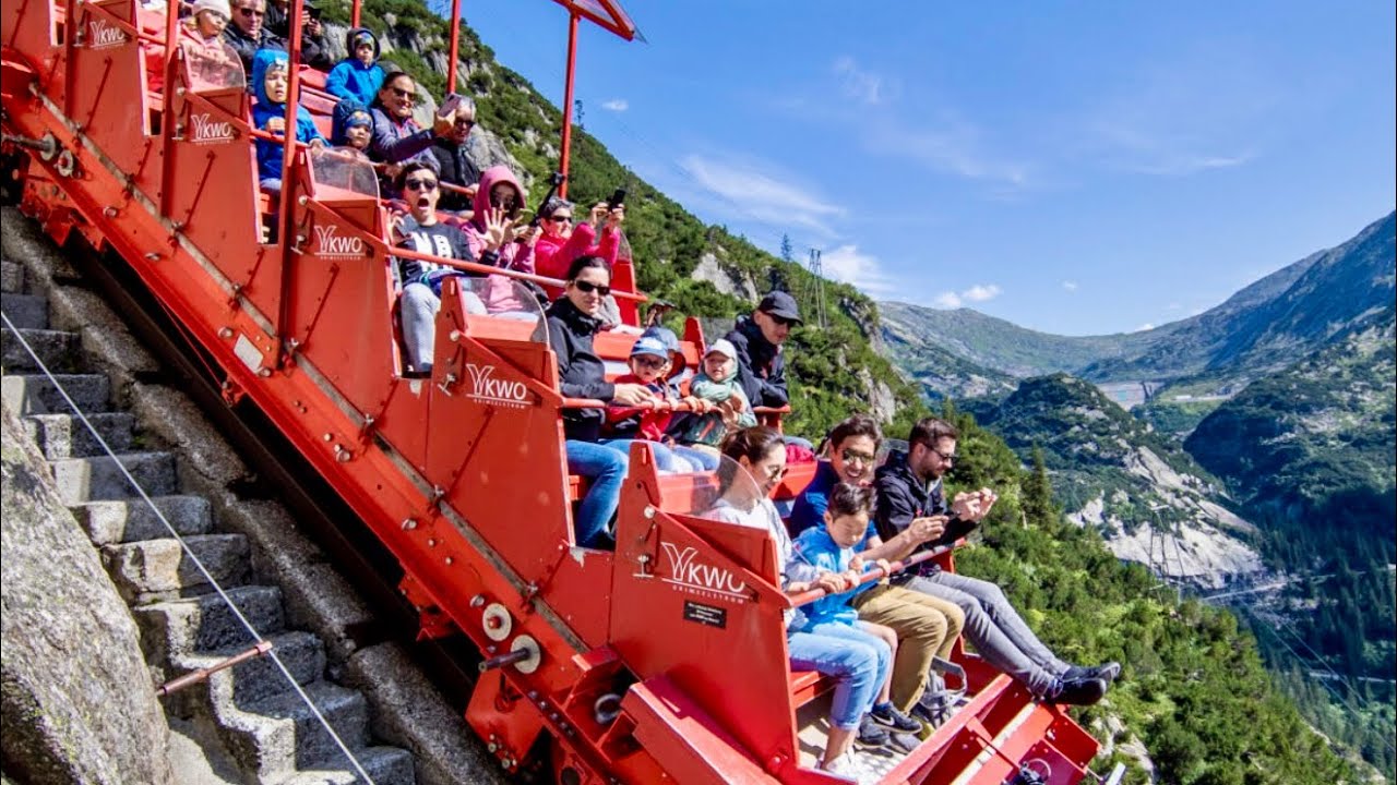 Swiss Roller Coaster 🇨🇭Gelmerbahn Switzerland || Travel Guide 