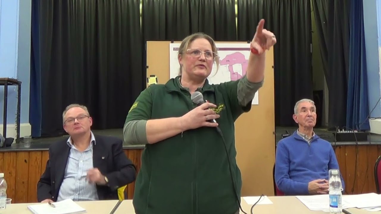 Save Eccleshall. Powerful speech by Jenny from Gentleshaw's Wildlife Centre. 22 Jan 2026.