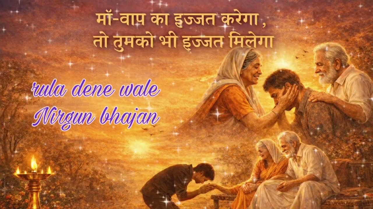 माँ- बाप का इज्जत करेगा तो तुमको भी इज्जत मिलेगा 😭😭रुला देने वाली निर्गुण भजन Life Reality Bhagan...