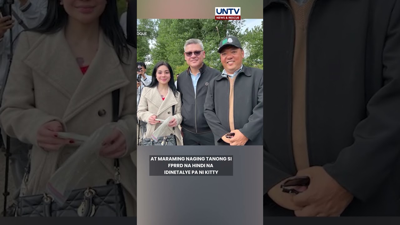 VP Sara, Cong. Pulong at Kitty, sabay-sabay bumisita kay dating pangulong Rodrigo Duterte