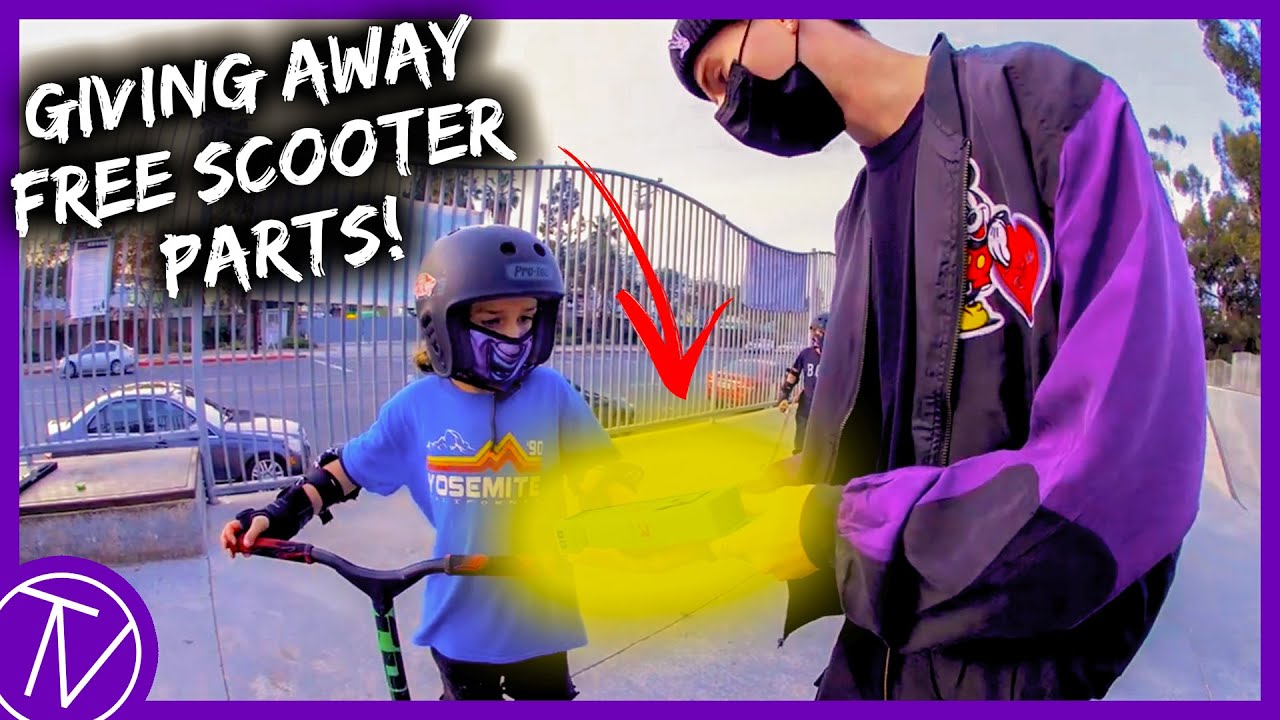 Giving Away Free Scooter Parts?! │ The Vault Pro Scooters
