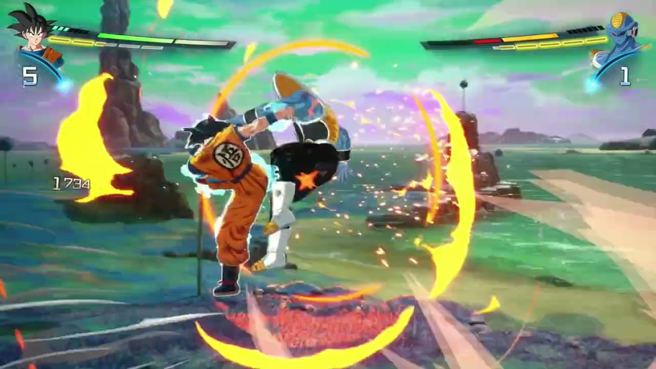 Dragon ball Sparking Zero Defeat Burter and Jeice