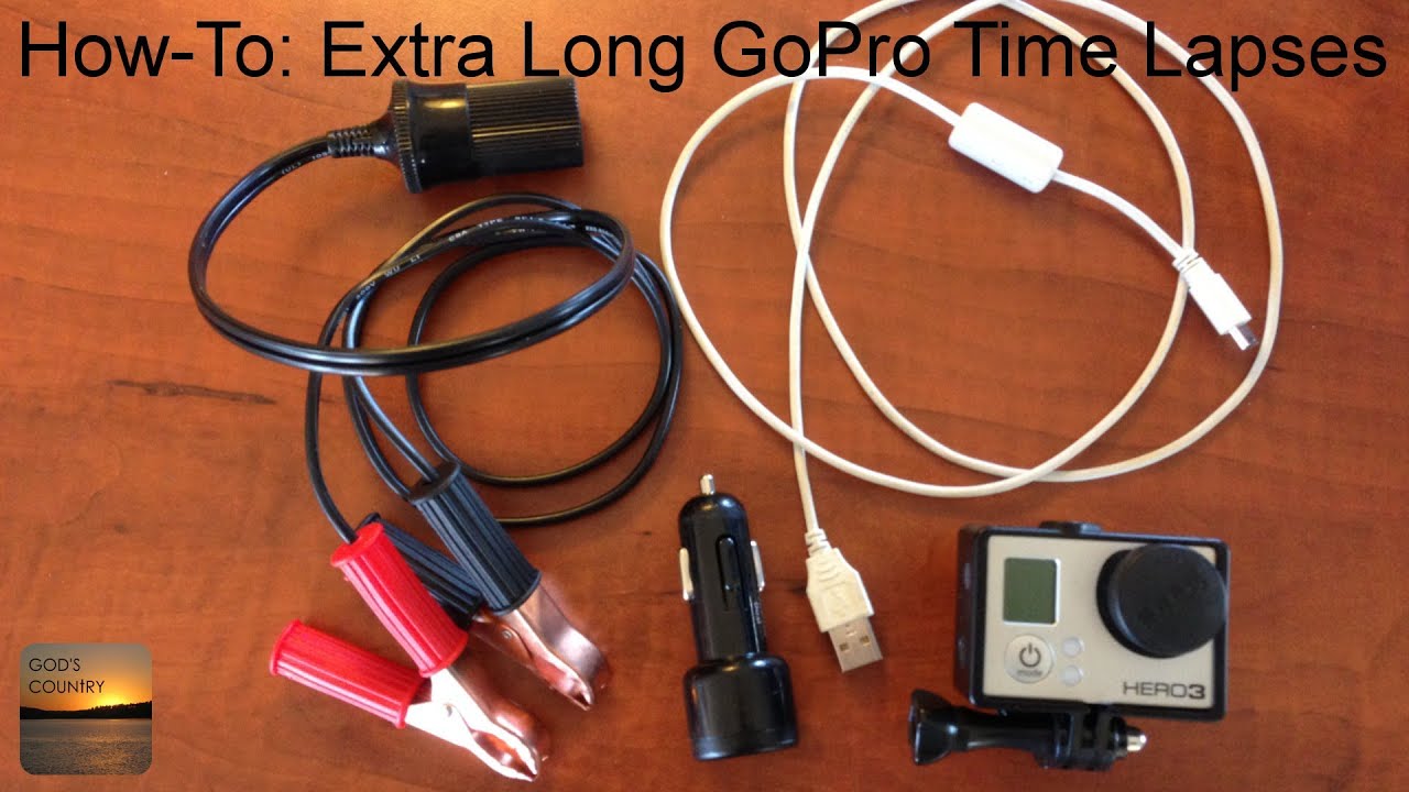 How-To Use Your Gopro For Extra Long Long Time Lapses - Hours, Days, or Weeks
