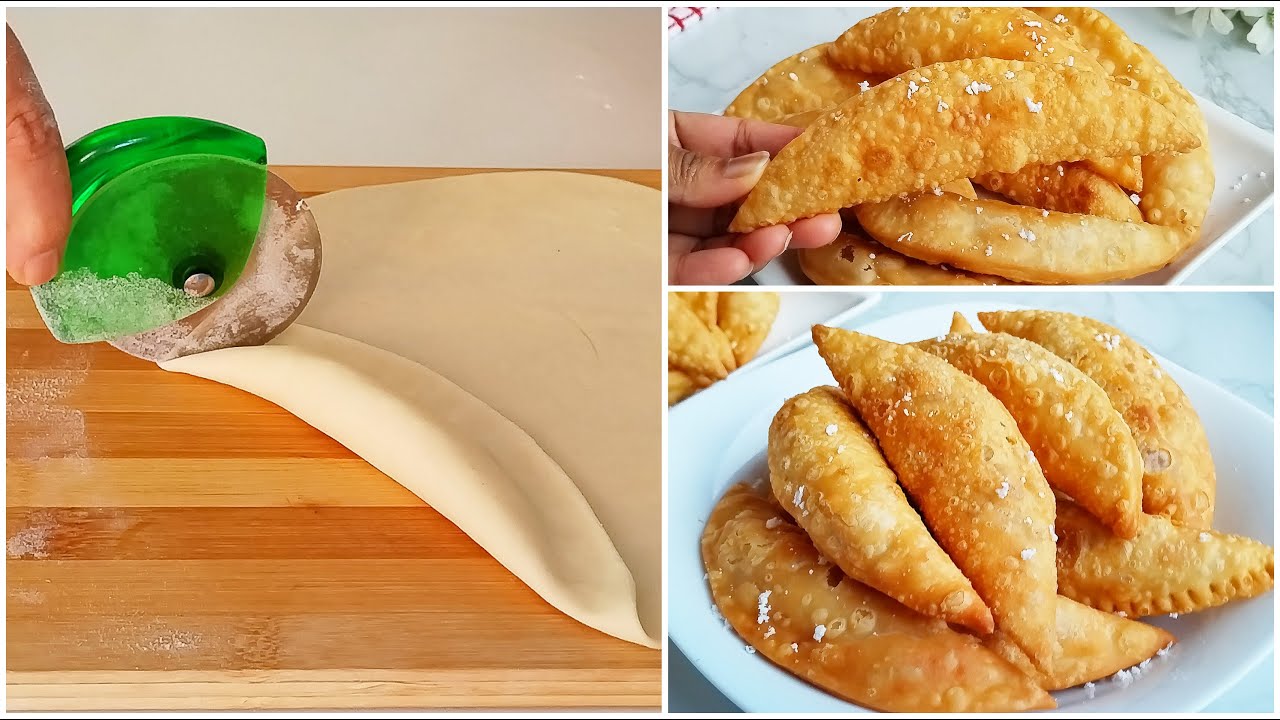 ভিন্ন স্বাদের আটা সেদ্ধর ঝামেলা ছাড়াই কাঁচা নারিকেলের পুরের পিঠা রেসিপি! Crispy Puli Pitha Recipe