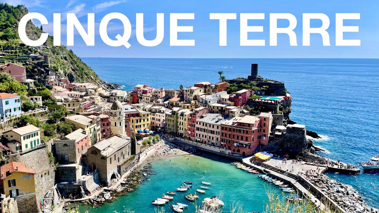 ¡5 PINTORESCOS PUEBLOS QUE NO TE PUEDES PERDER! - CINQUE TERRE, ITALIA 🇮🇹 I Tú Guía de Viajes