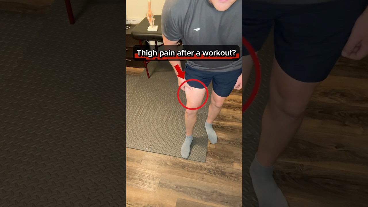 Thigh Pain After Exercise: 3 Easy Recovery Tips (Gentle Stretches & Isometrics for Fast Relief)