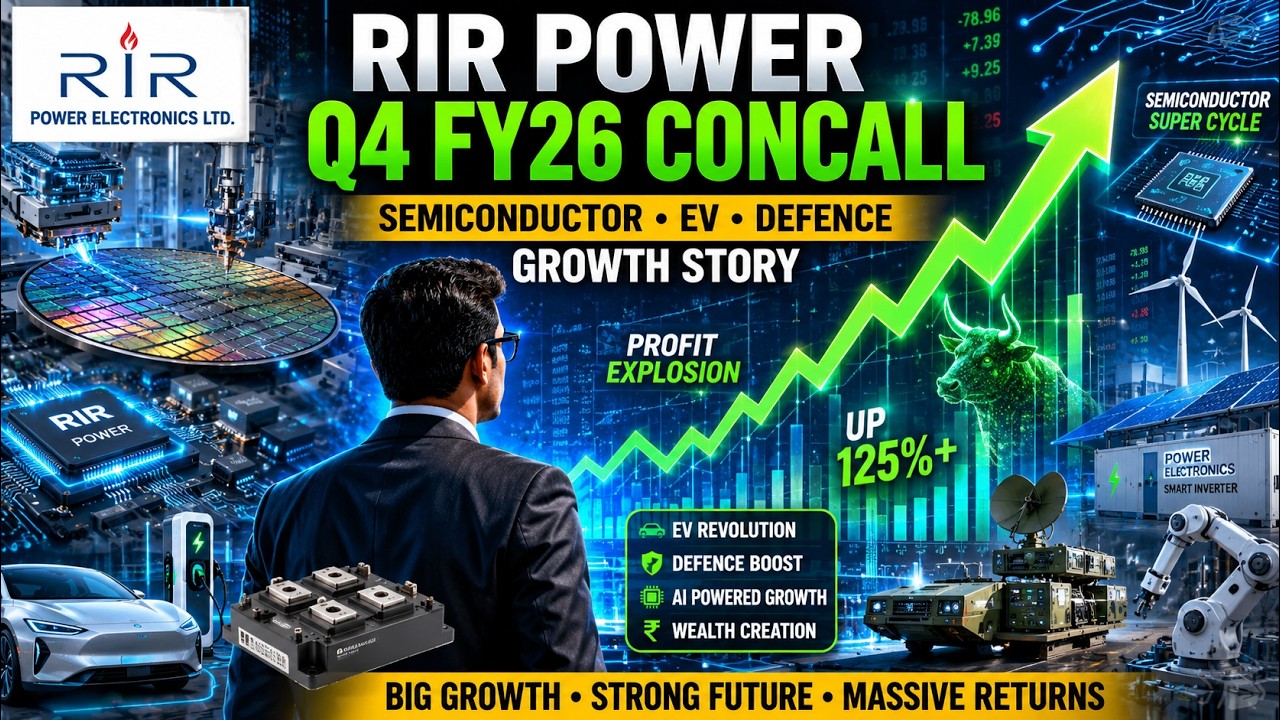 RIR Power Electronics Q4 FY26 Concall Hindi | Semiconductor, EV & Defence Growth Story | Analysis
