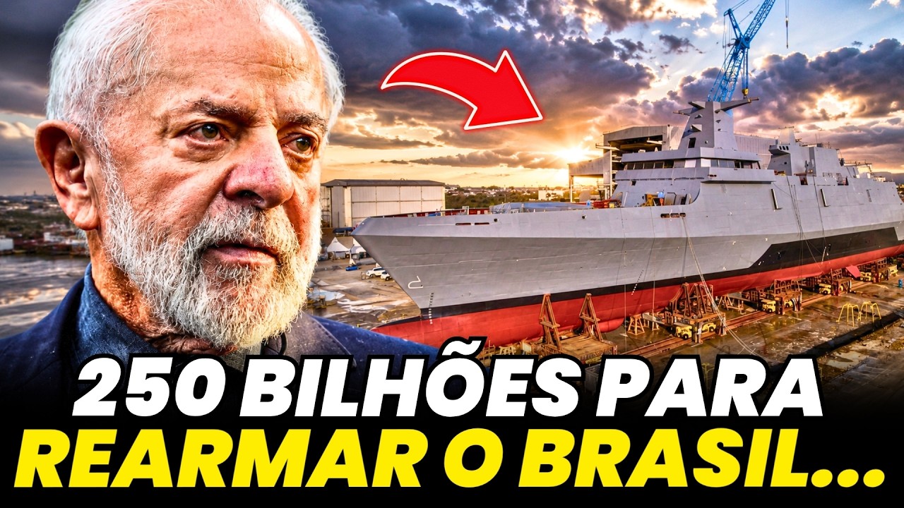 O PLANO INSANO da MARINHA para REARMAR o BRASIL!