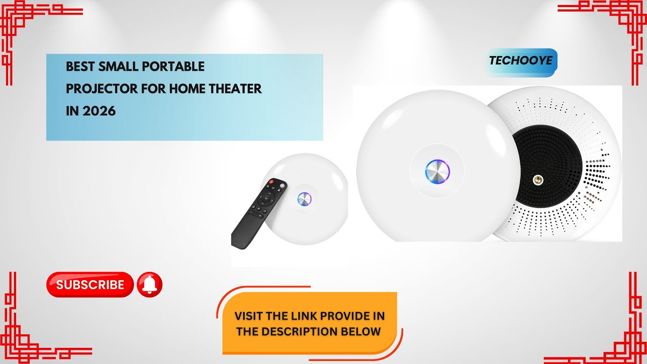 Best Small Portable Projector for Home Theater in 2026