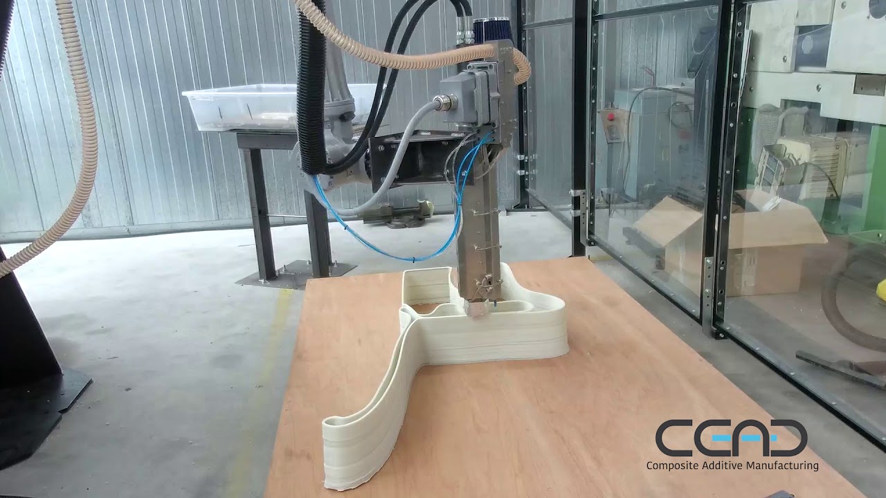 Pellet extruder, 3D printing on a large scale