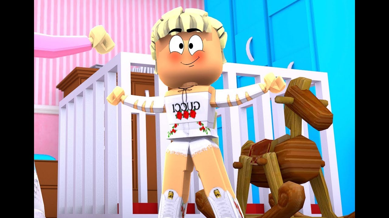 Roblox Bloxburg | Building A Nursery For Baby Kira!