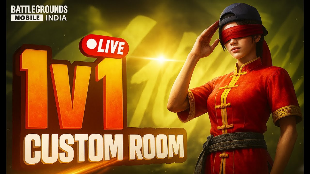 1V1 TDM LIVE | BGMI CUSTOM ROOM LIVE | WITH FACECAM