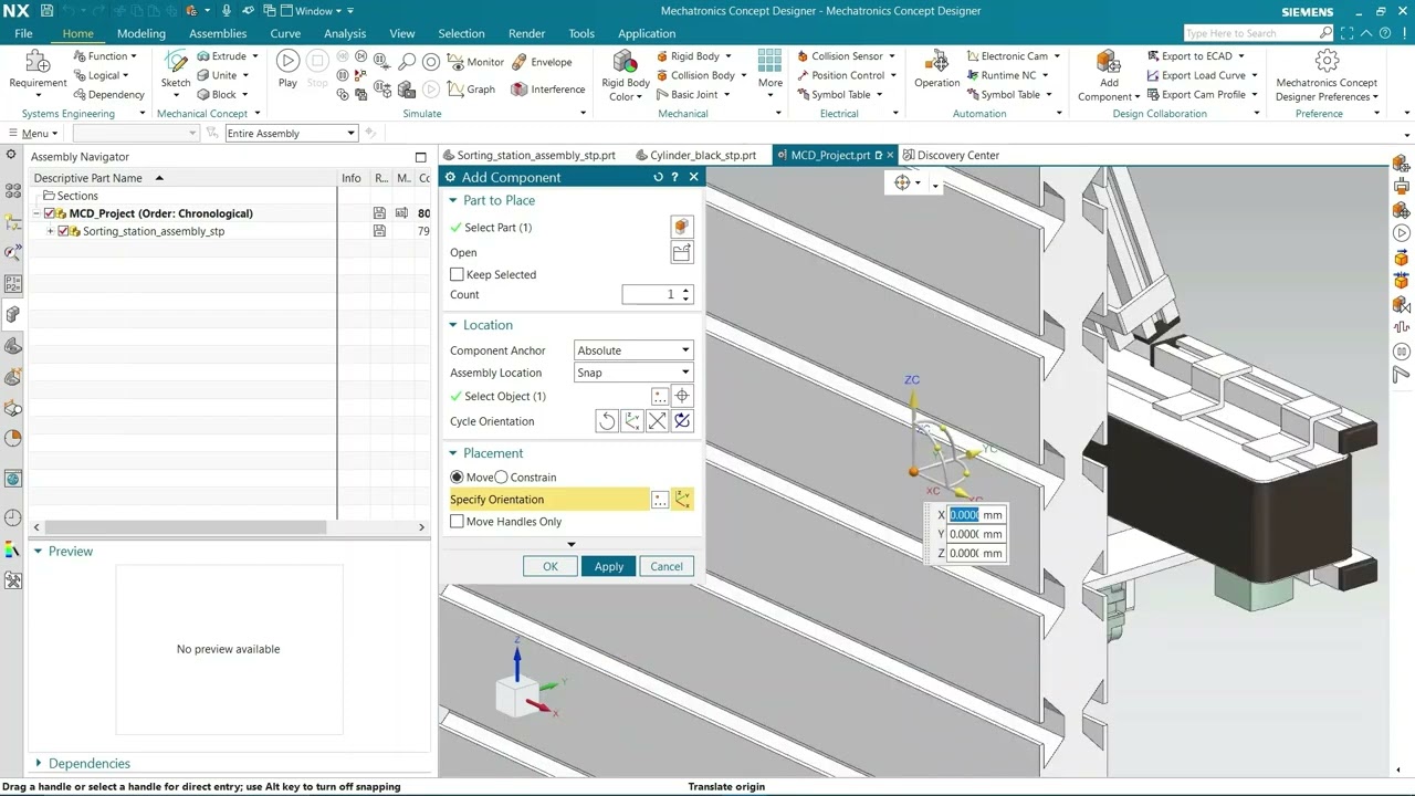 1. Start the project