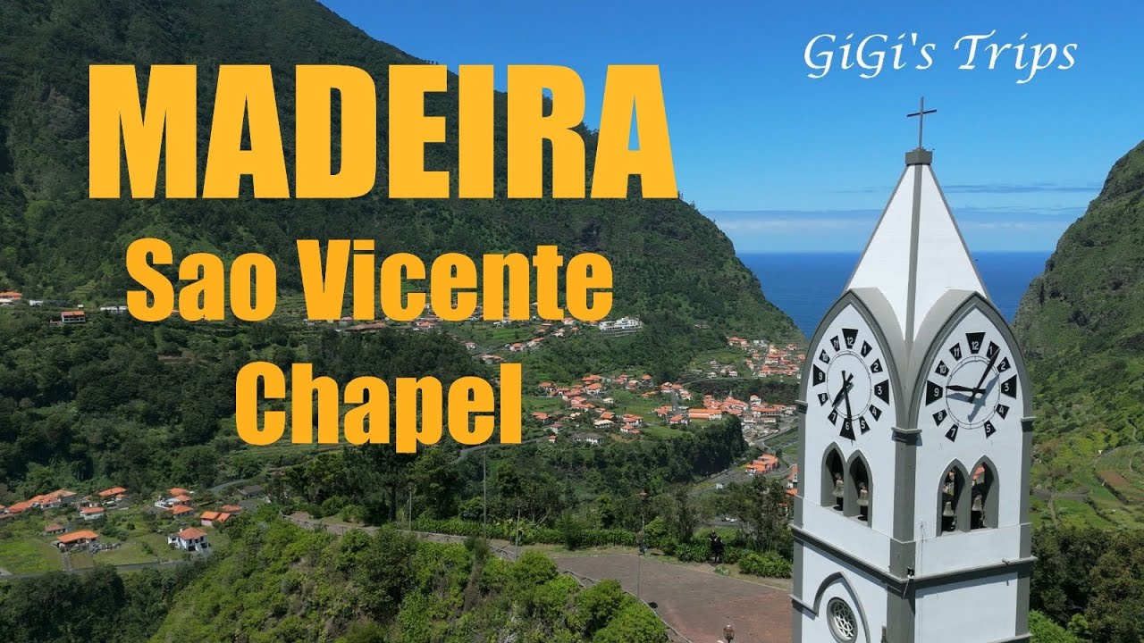 MADEIRA/SAO VICENTE  - Nossa Senhora de Fatima Chapel 2025 - by Mini 4 Pro