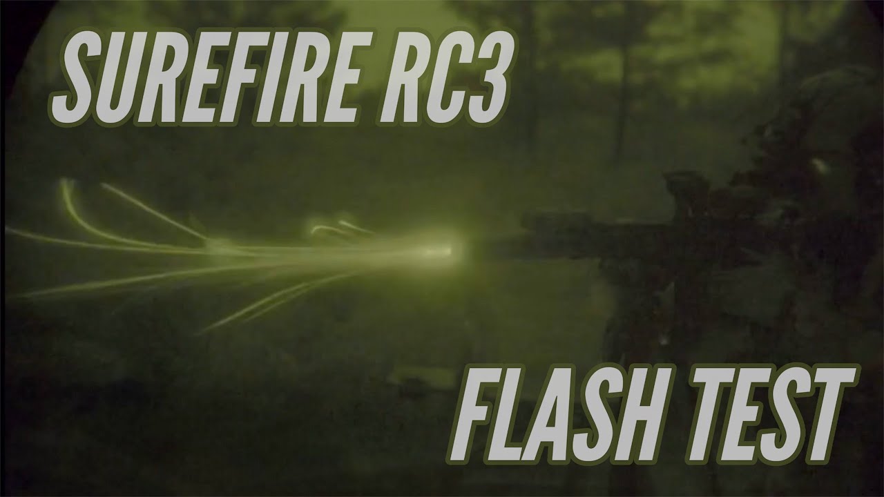 Surefire RC3 - Flash Suppression Series Episode 3