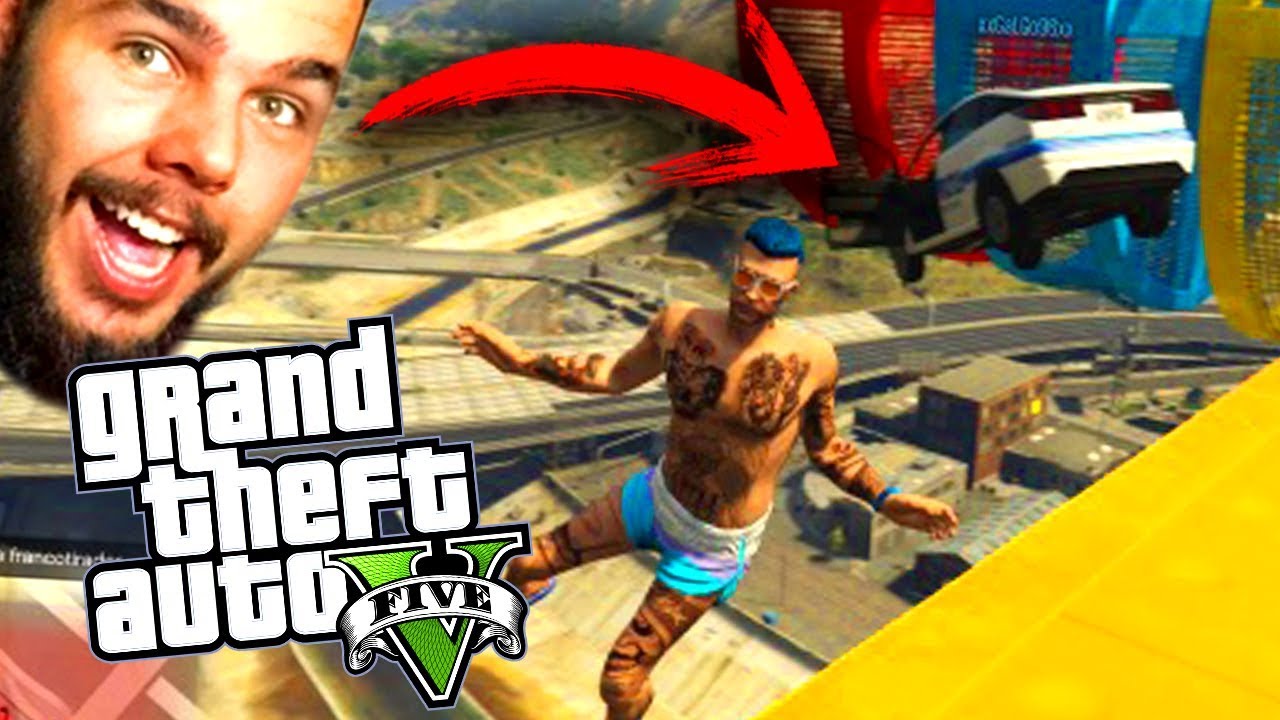TROLLEO A GALGO **SALE MAL**!! DEATH RUN GTA V