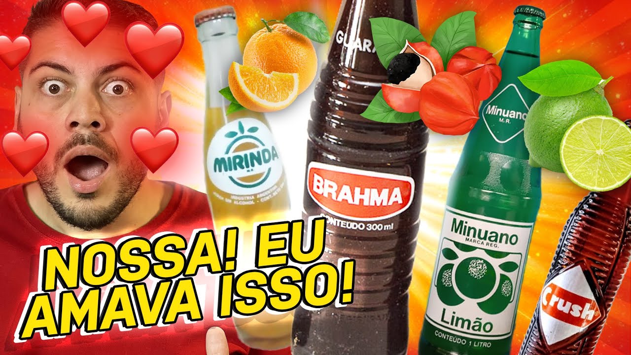 Você lembra deles? Os top 10 refrigerantes que SUMIRAM do mercado!