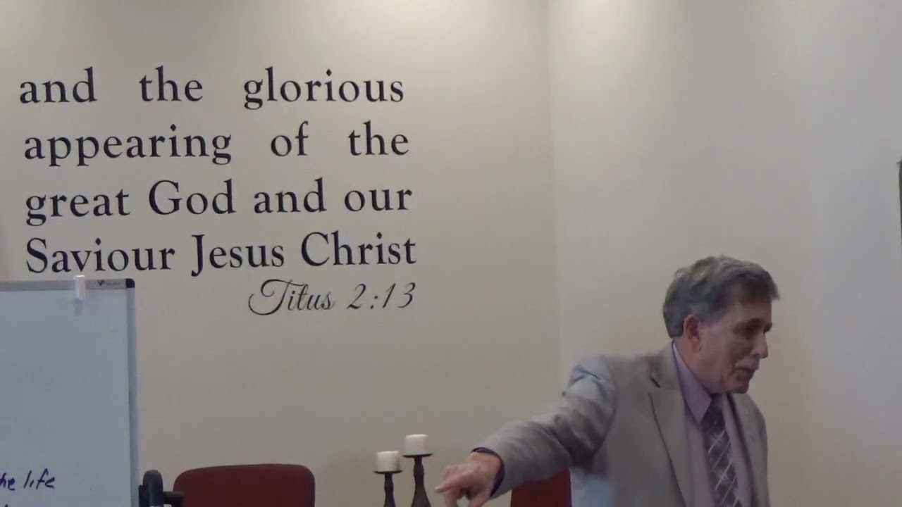 January 18, 2026 ~ Sunday School ~Bro. Mike Brooks
