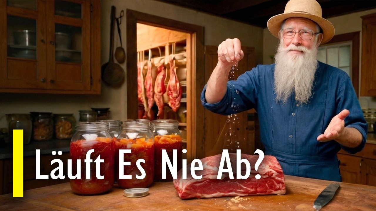 30 Amish-Tricks, Um Fleisch Jahrzehnte Ohne Kühlung Haltbar Zu Machen