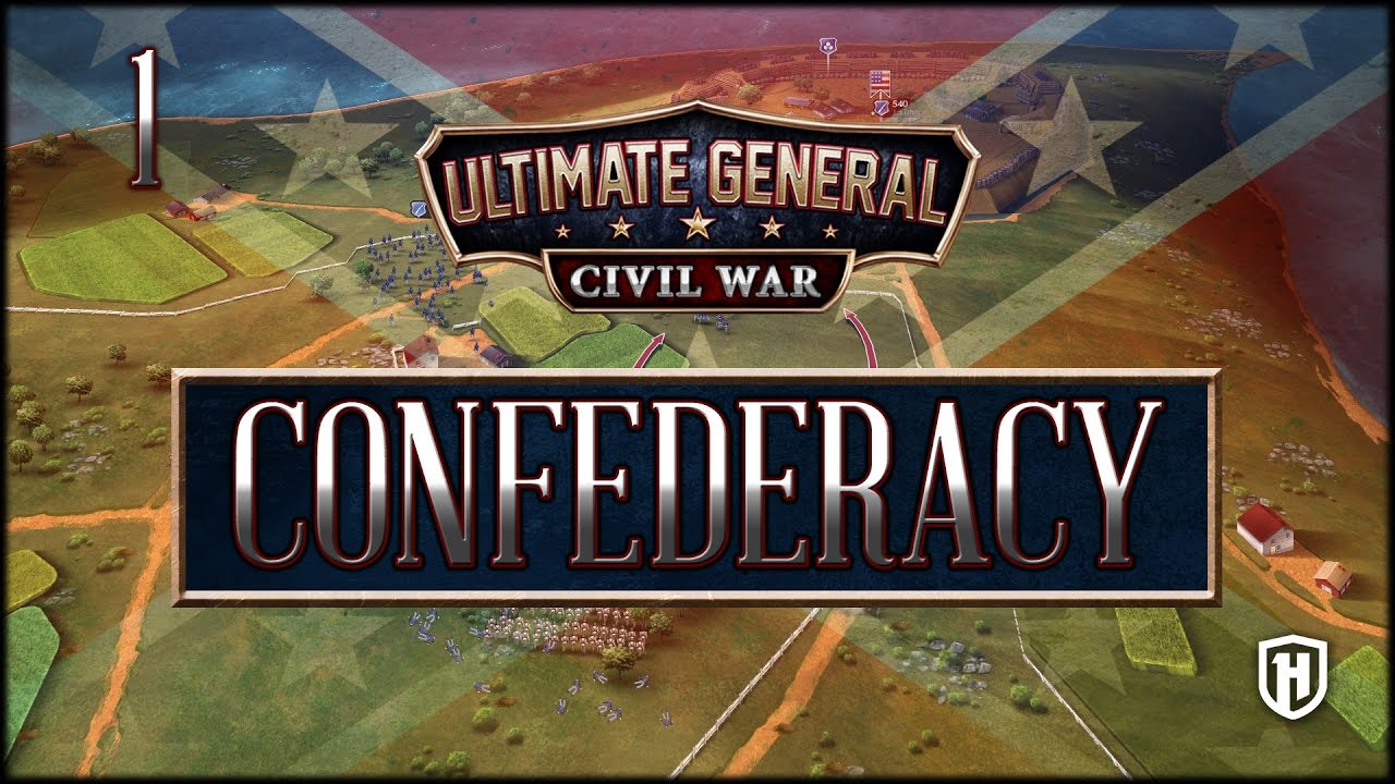 ATTACK ON THE POTOMAC FORT! | Confederacy #1 - Ultimate General: Civil War Early Access Gameplay