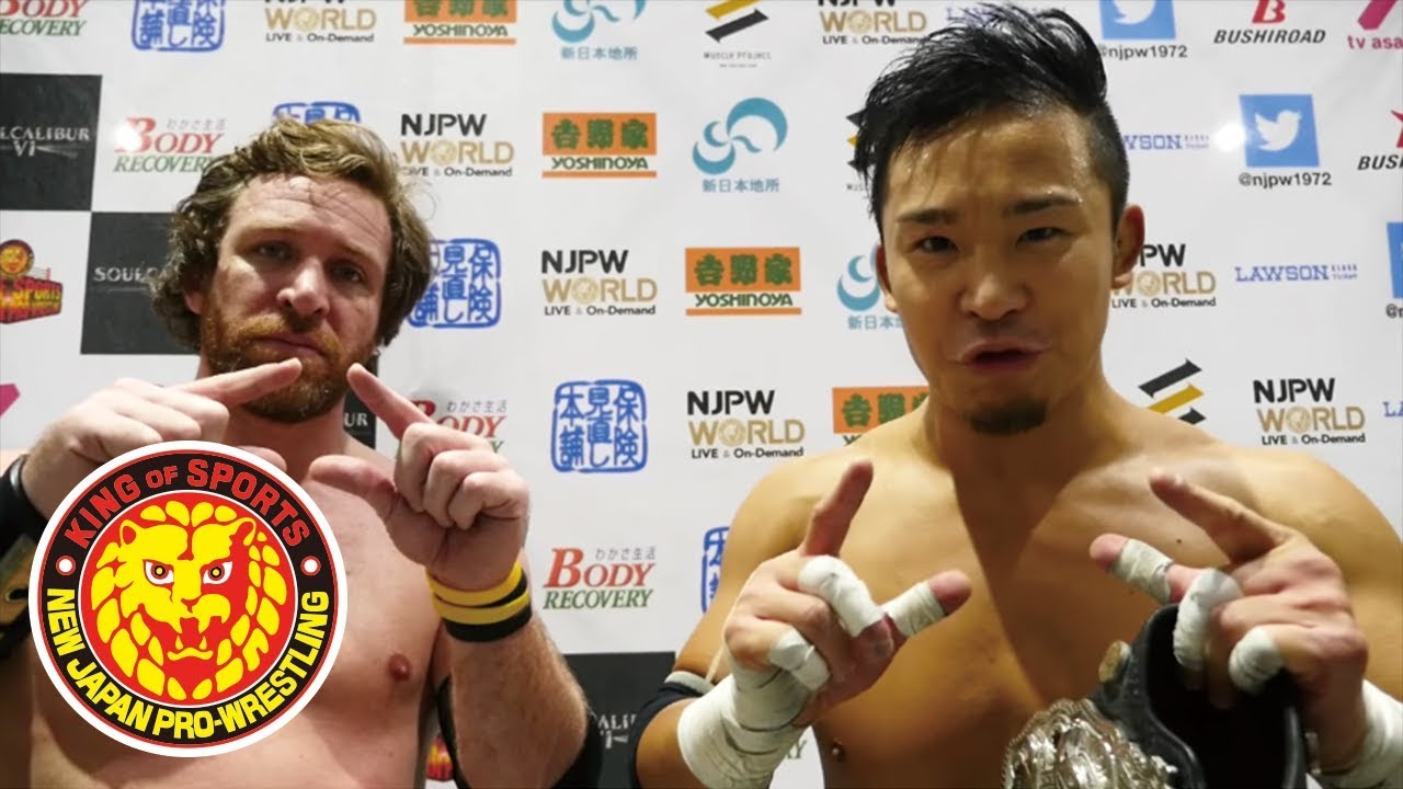 Road to POWER STRUGGLE ～SUPER Jr. TAG LEAGUE 2018～ (October 29) - Post-match Interview [2nd match]