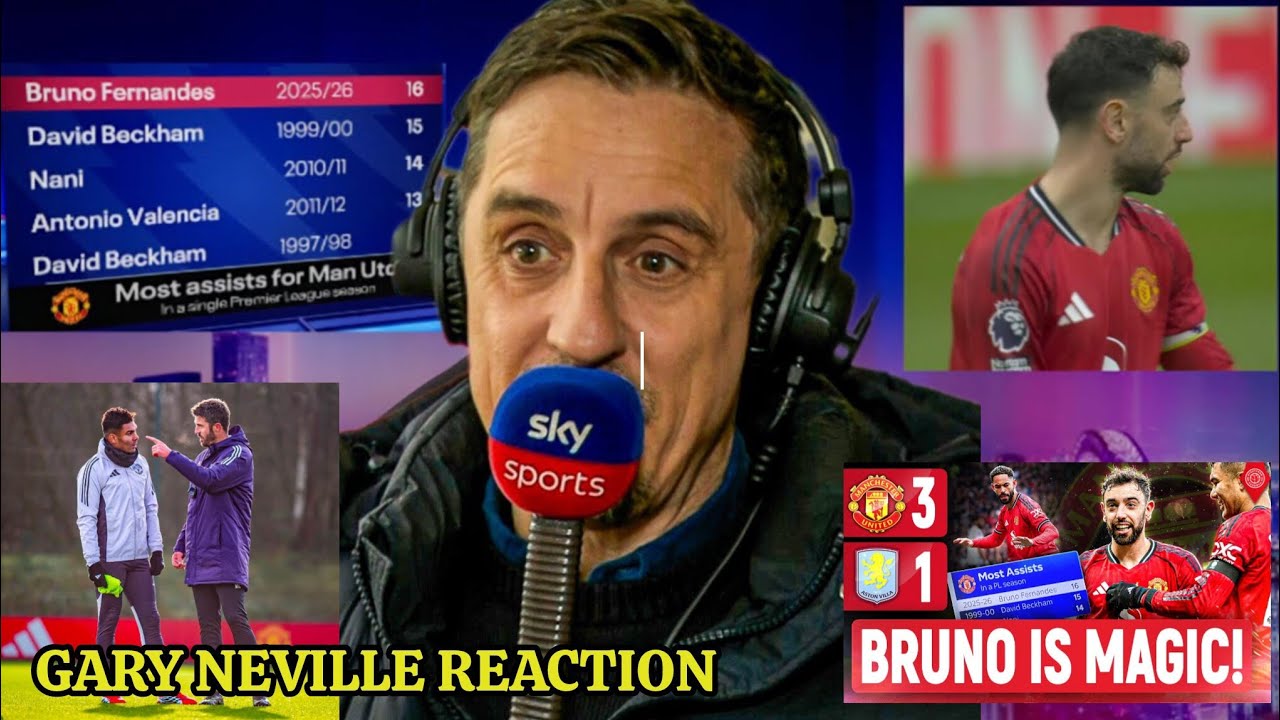 Гари Невилл в шоке от доминирования «Манчестер Юнайтед»! 😱🔥 Никто этого не ожидал! | «Манчестер Ю...