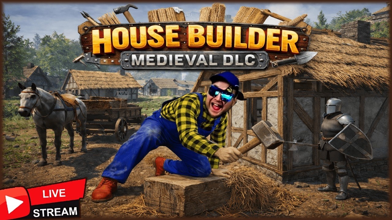 BUDUJĘ ŚREDNIOWIECZNĄ WIOSKĘ! | HOUSE BUILDER MEDIEVAL DLC