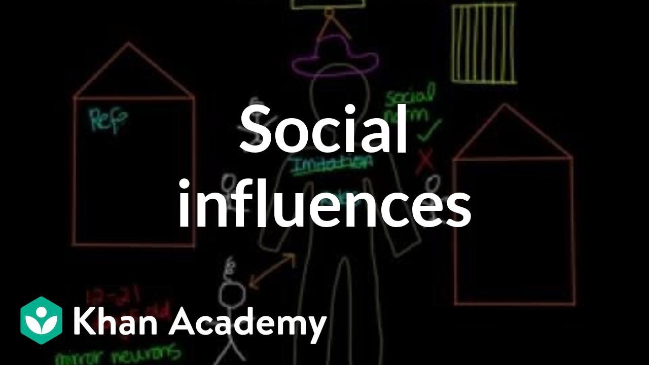 Social influences | Individuals and Society | MCAT | Khan Academy