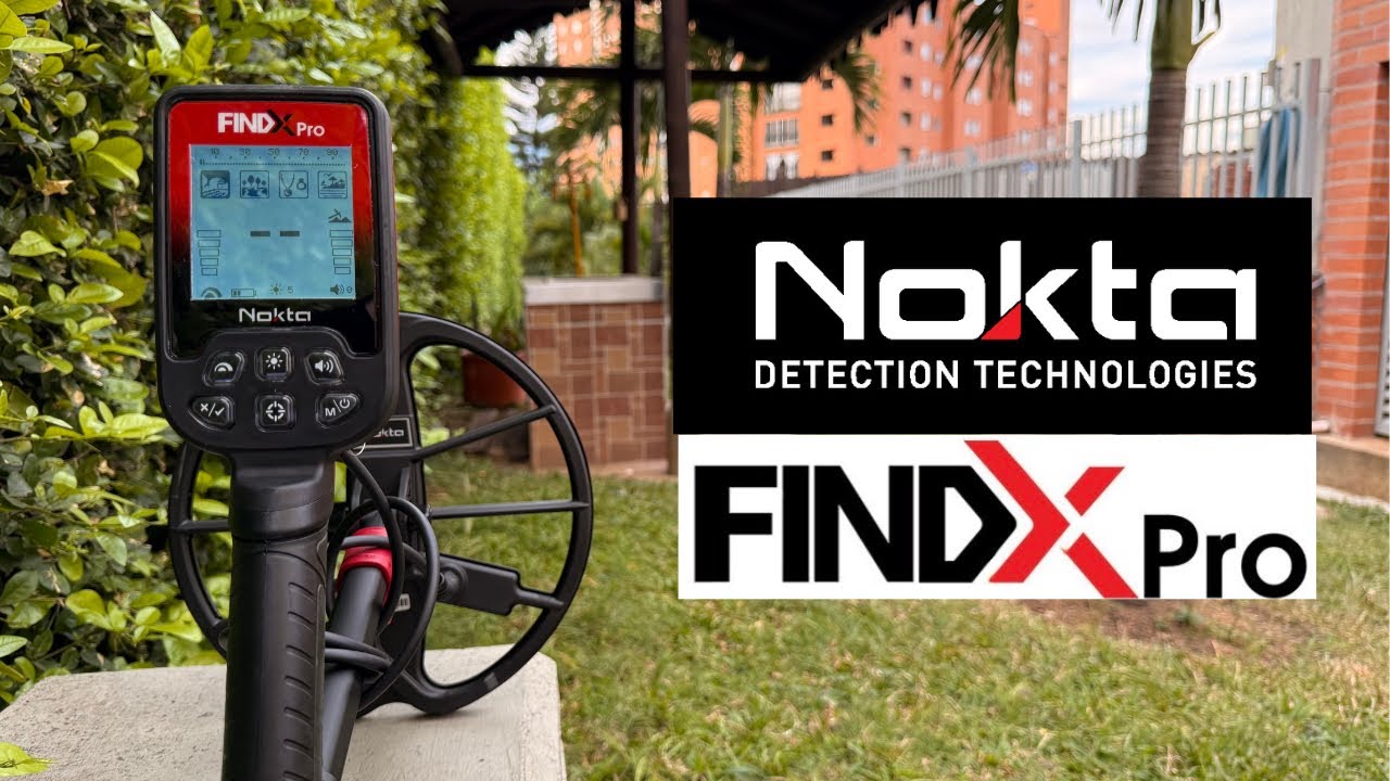 Detector de metales FindX Pro de la marca Nokta. Características y configuración @NoktaEngineering