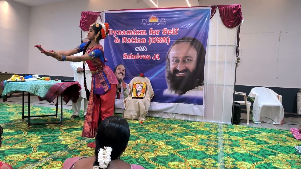 Satya Bhamane Song dance by Samhitha at Bhadrachalam 