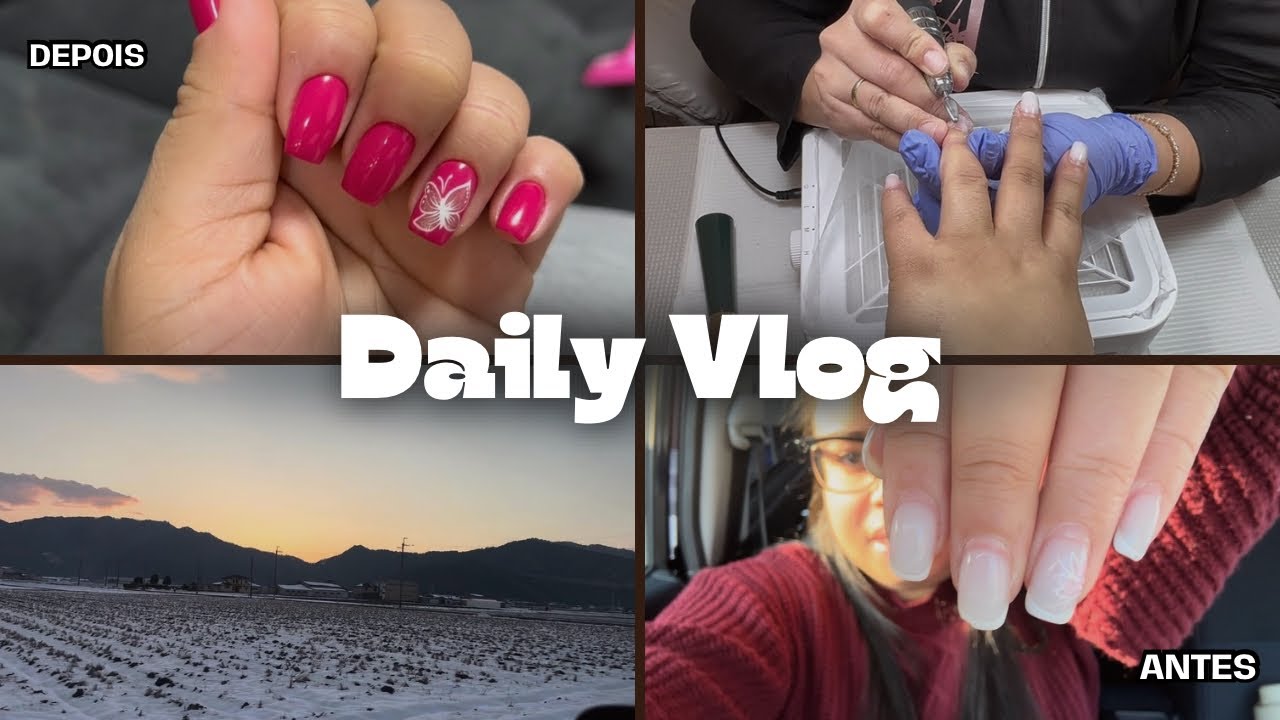 Dia de Fazer Minhas Unhas de Gel | Shopping | #vlog 