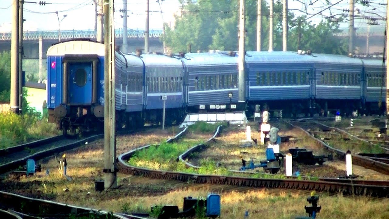 М62-1473 отправляется с поездом №371 Могилёв - Трускавец