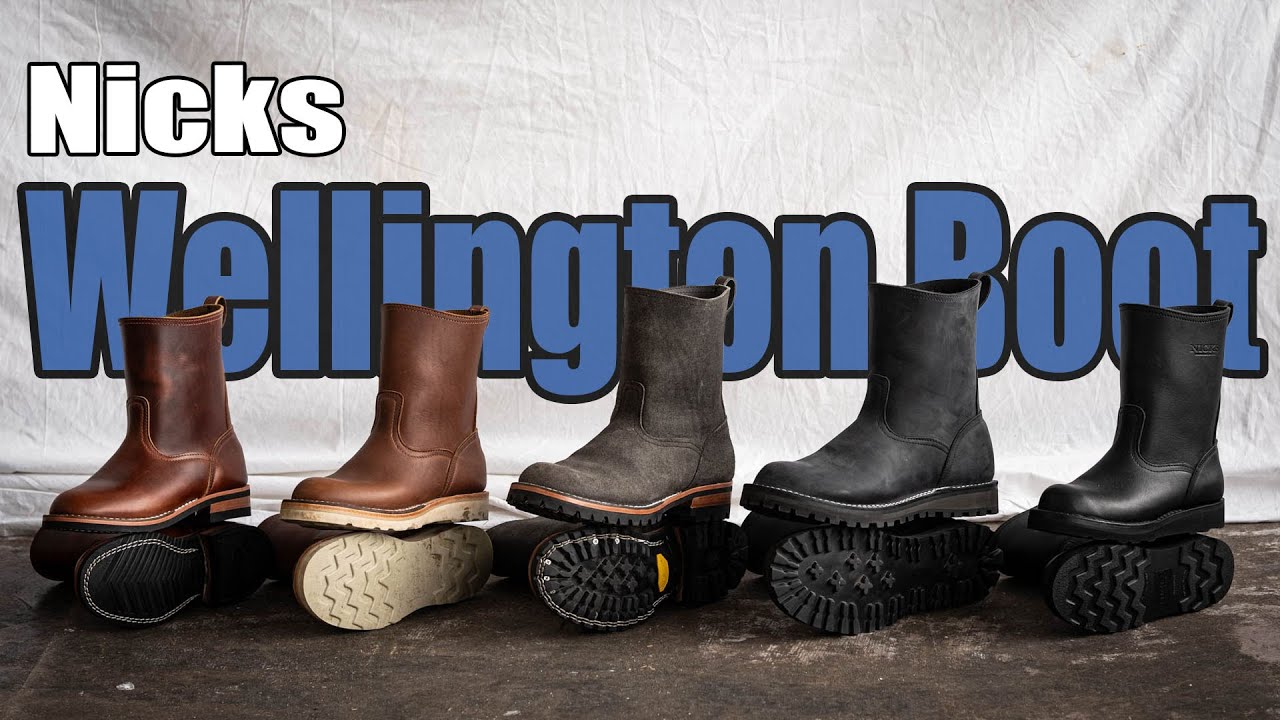 NEW Leather Wellington Boots from Nicks