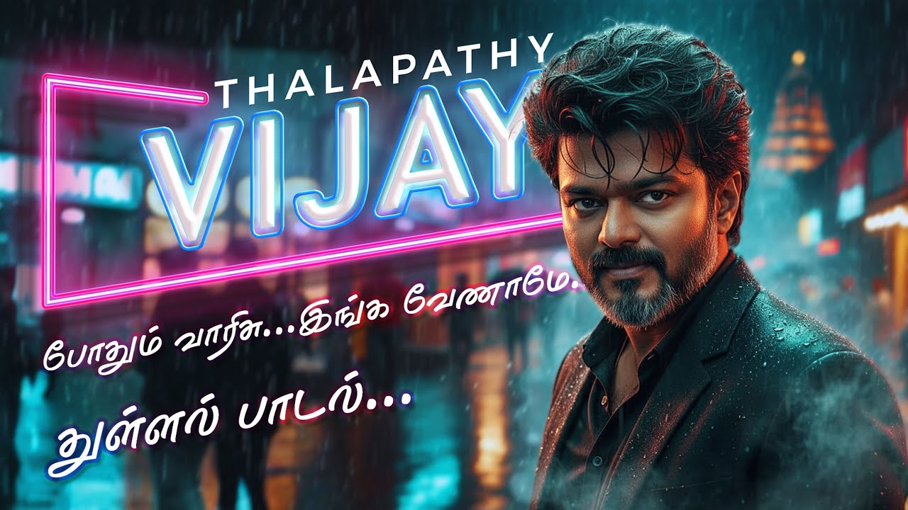 Jana Nayagan - போதும் வாரிசு | Thalapathy Vijay Political Vibe | EDM Vibe Song | Original Lyrics